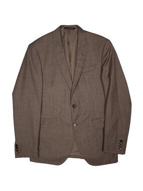 Coppley Blazer Brown Wool Sport Coat Harry Rosen Made in Canada 42R